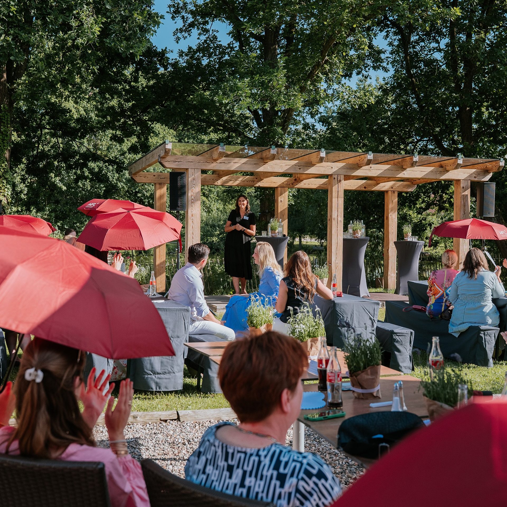 Das visionista-Netzwerk beim Sommerfest