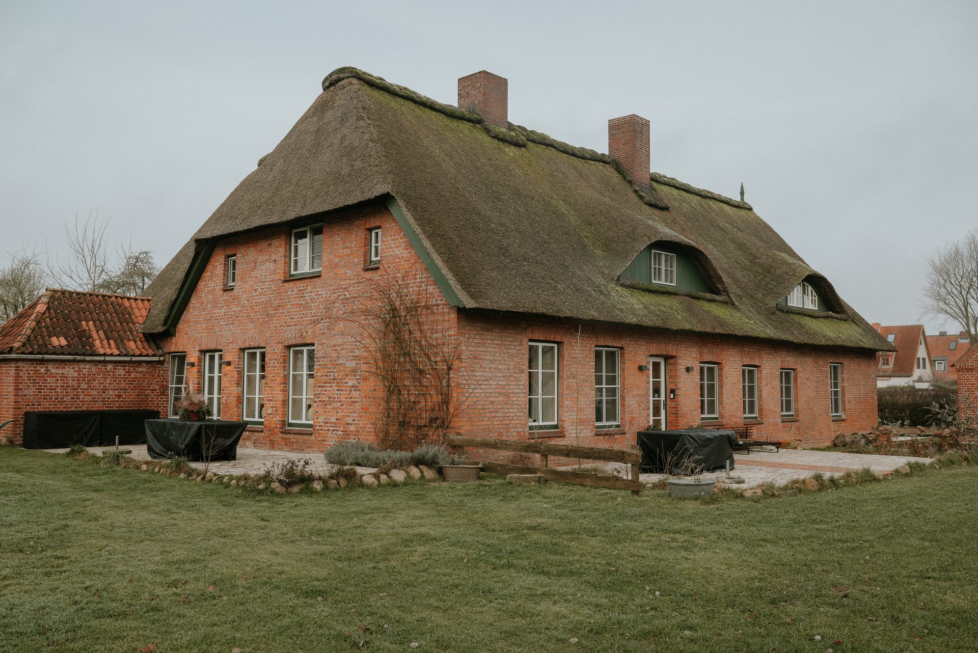 Das Reetdachhaus in Kittlitz, Gründungsort des Netzwerks